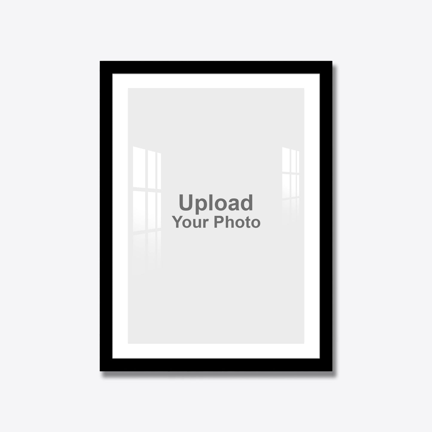 Portrait Acrylic Wall Photo Dual Border